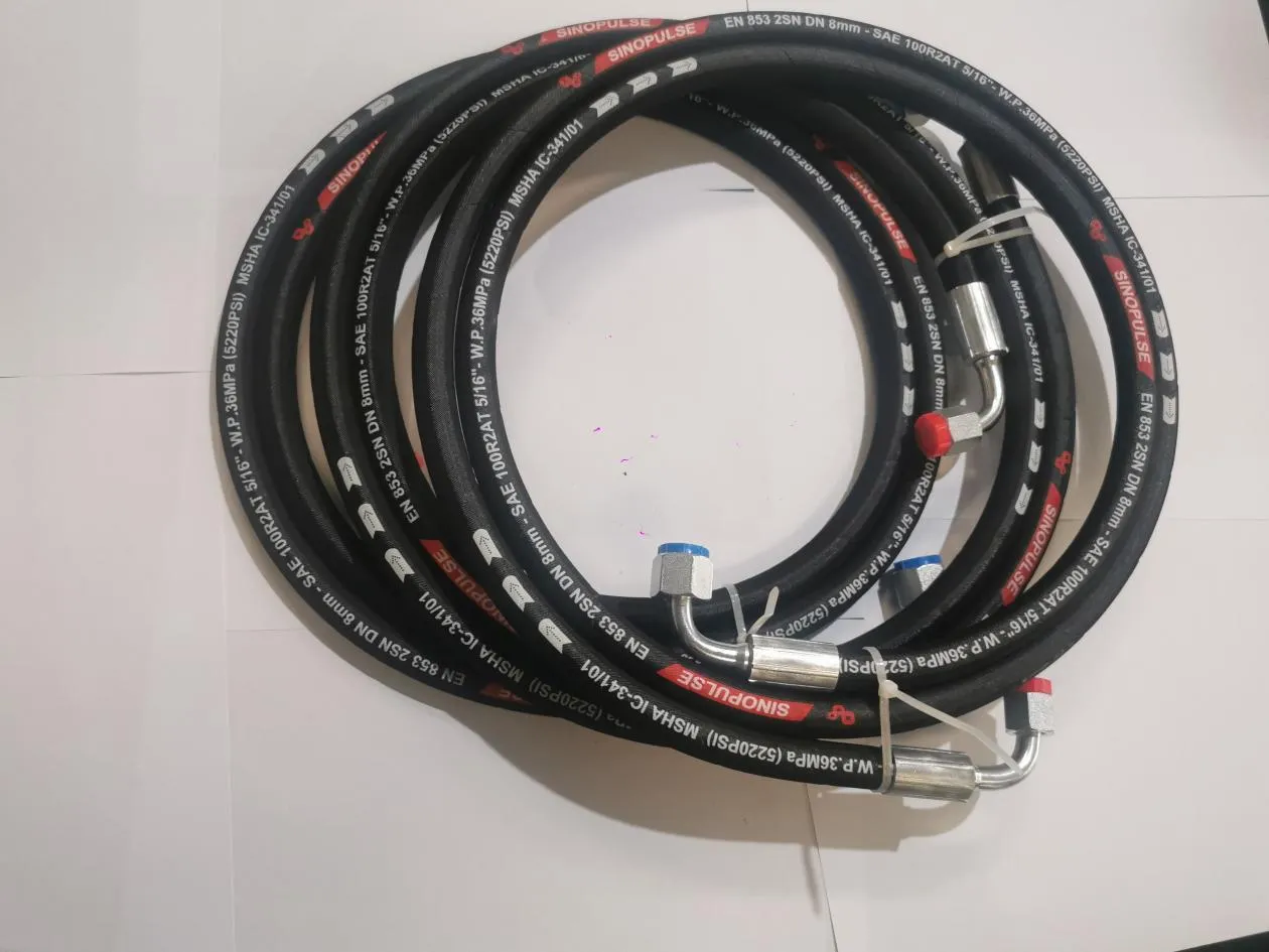 Hydraulic Hose Specifications: DIN EN 853 2SN &#038; SAE 100R2AT