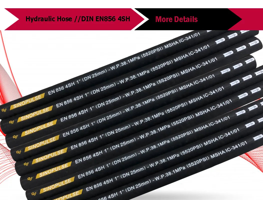 Built for Power—EN 856 4SH Rubber Hydraulic Hoses Make Their Mark at Canton Fair Built for Power—EN 856 4SH Rubber Hydraulic Hoses Make Their Mark at Canton Fair