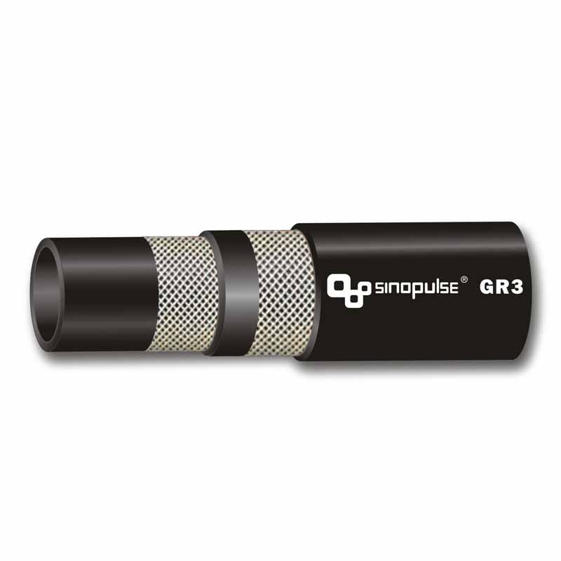 SAE100 R3 Double Fiber Braided Hydraulic Hose