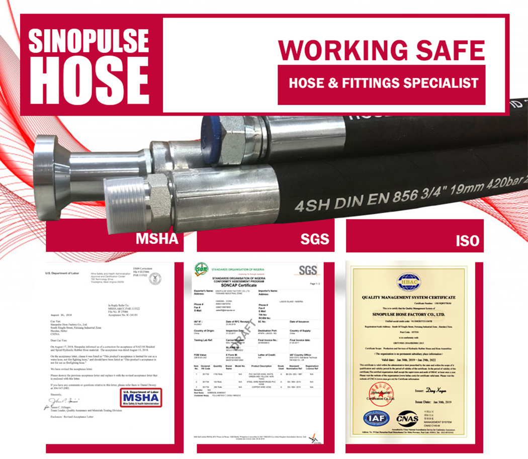 hydraulic hose 4sh-4