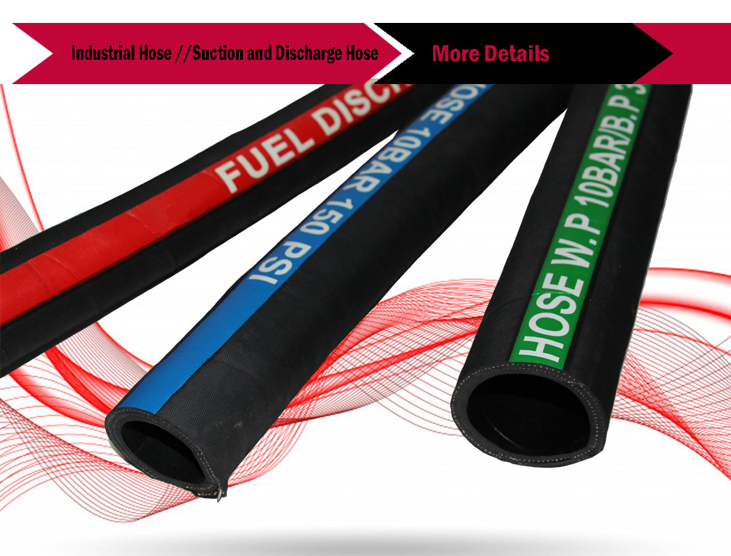 suction and discharge hose-air water oil